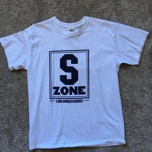 PSU Penn State S Zone White T Shirt L unisex